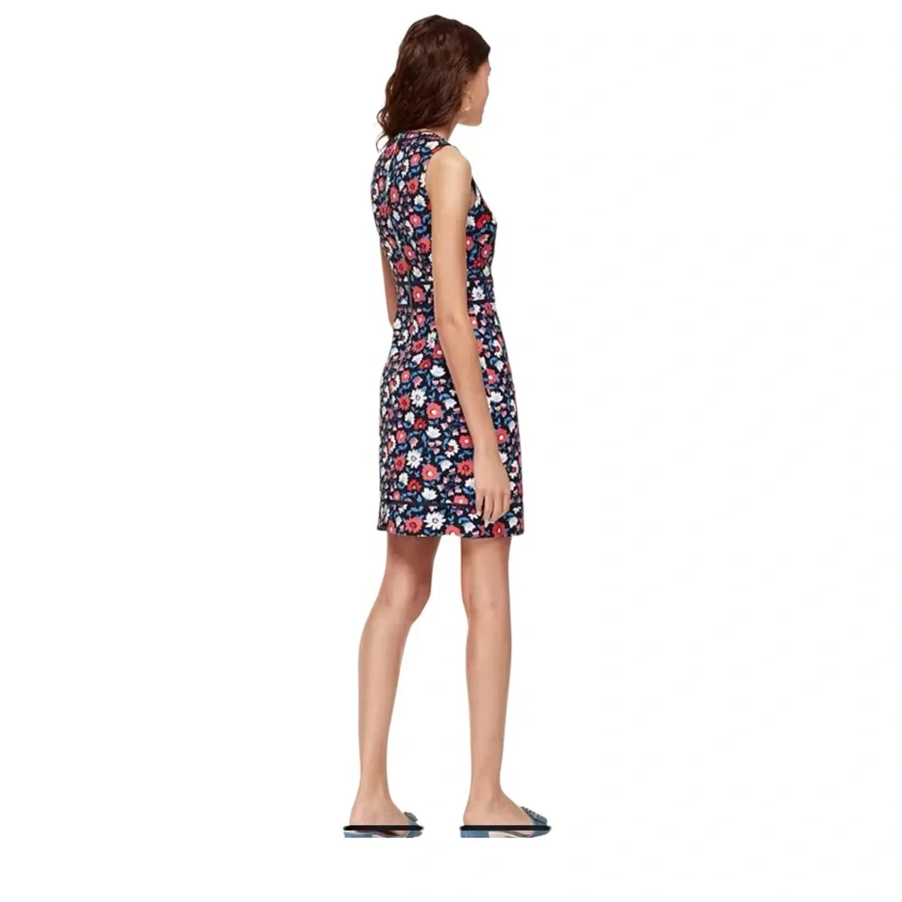 Kate Spade Shore Thing Daisy Jacquard Sheath Preppy Dress